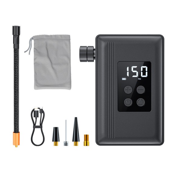 Fater S2 Elektrische Fietspomp - Luchtcompressor - voor Fiets, Scooter, Ballen - Elektrische Bandenpomp